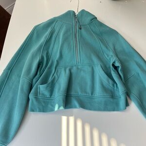 Lululemon Scuba Oversized Half-Zip Hoodie - Tidal Teal - XS/S